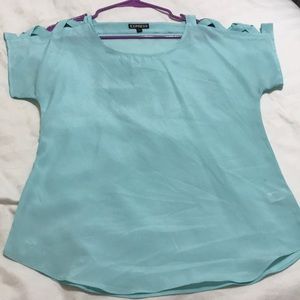 Cut-out beautiful blouse